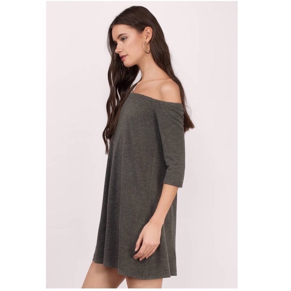 TOBI Ollie Grey Shift Dress size Small🔮 - Picture 3 of 7